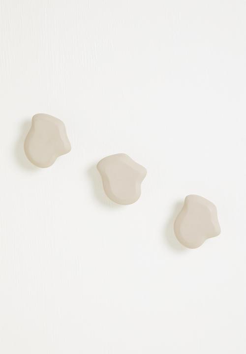 Sixth Floor - Splat hook set of 3 - multi