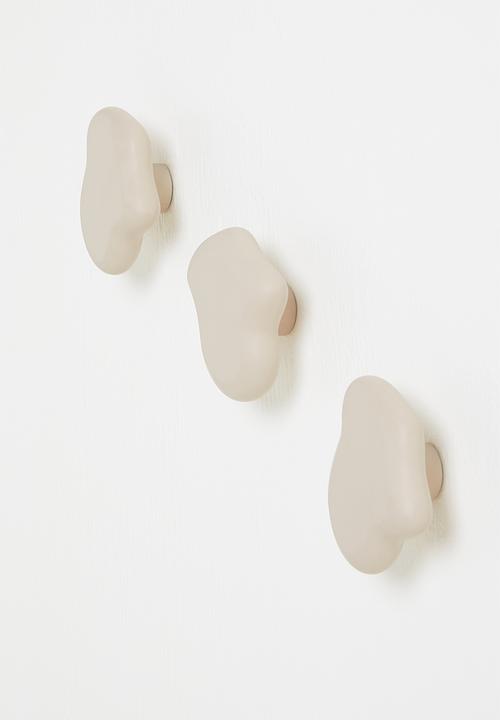 Sixth Floor - Splat hook set of 3 - multi