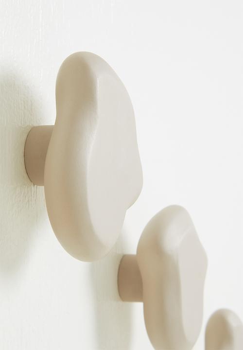 Sixth Floor - Splat hook set of 3 - multi