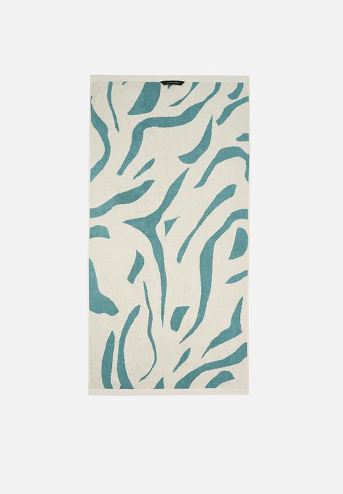 Linen House - Zeppelin towel - reef