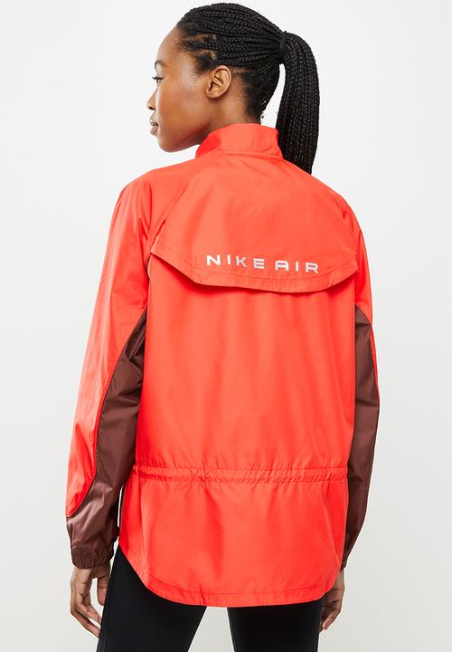 Nike - W nk df air jacket - lt crimson & oxen brown