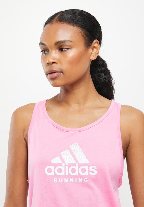 adidas Performance - W unv g tank - bliss pink
