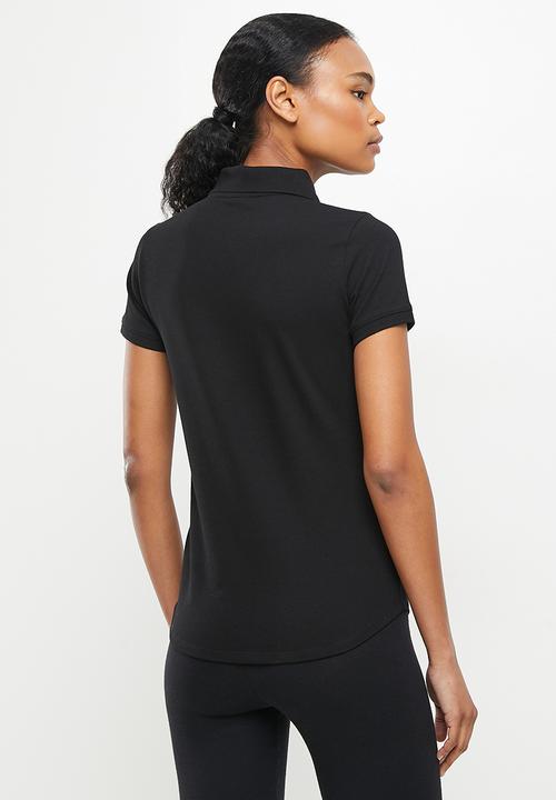 adidas Performance - Polo 2 w shirt short sleeve - black