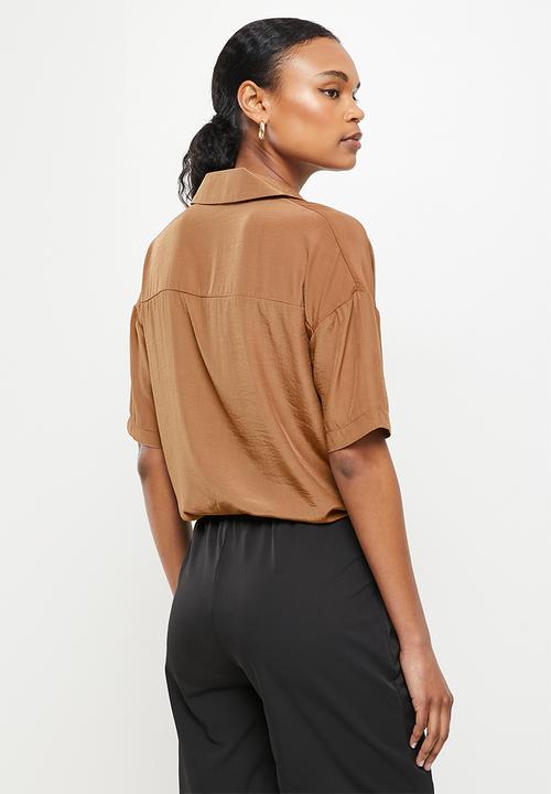 dailyfriday - Short sleeve shirt - tan