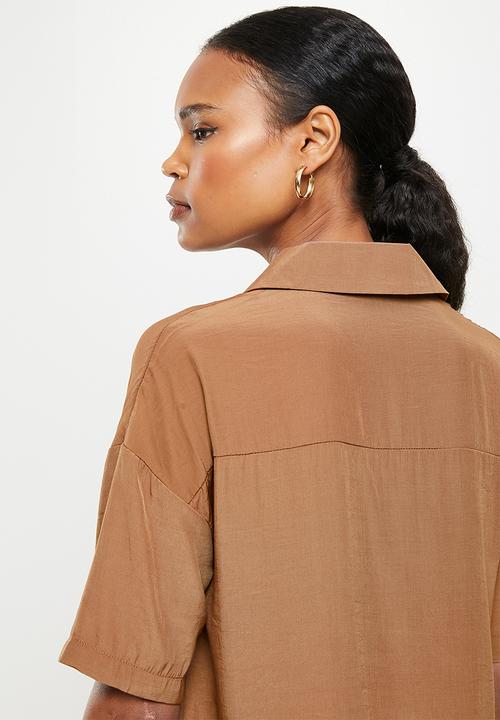 dailyfriday - Short sleeve shirt - tan