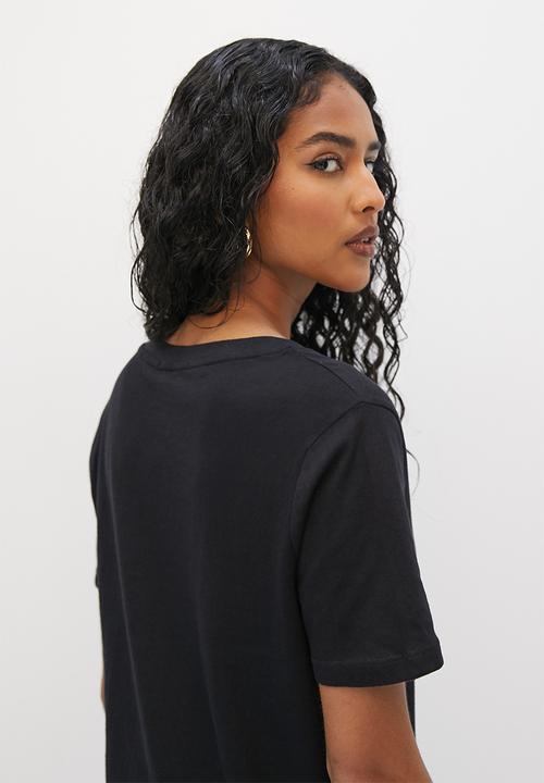 Superbalist - 2 Pack basic v neck - black & white