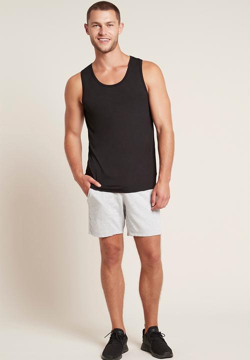 BOODY - Organic bamboo singlet - black