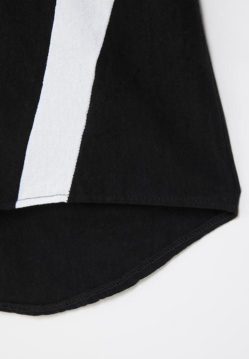 Rebel Republic - Boys oversized hooded top - black