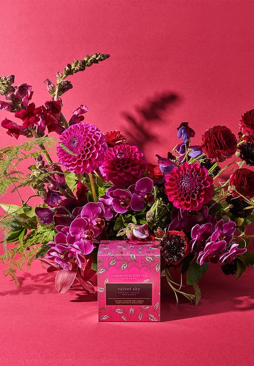 Amanda Jayne - Velvet sky glass collection candle