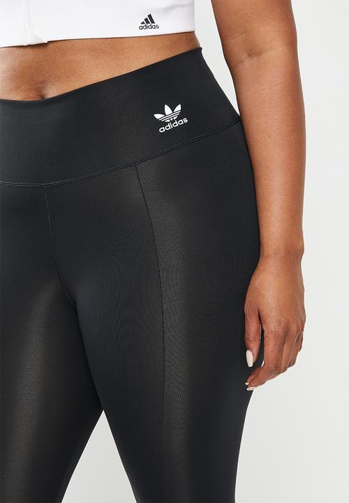 adidas Originals - Plus open hem tights - black