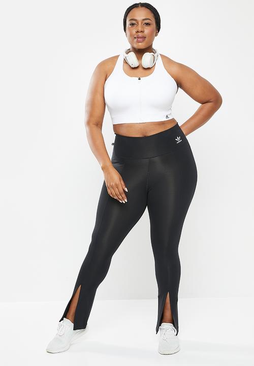 adidas Originals - Plus open hem tights - black