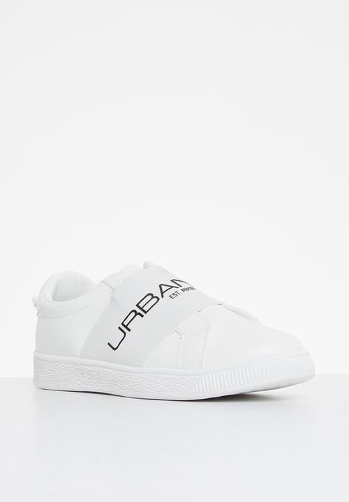 UrbanArt - Sleek 3 wax sneaker - white