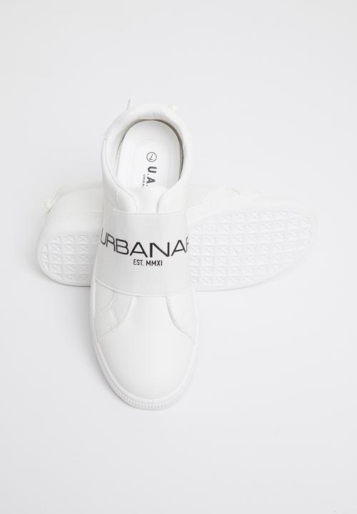 UrbanArt - Sleek 3 wax sneaker - white