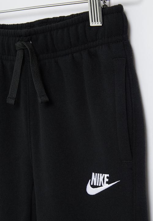Nike - Nkb club fleece rib cuff pant - black