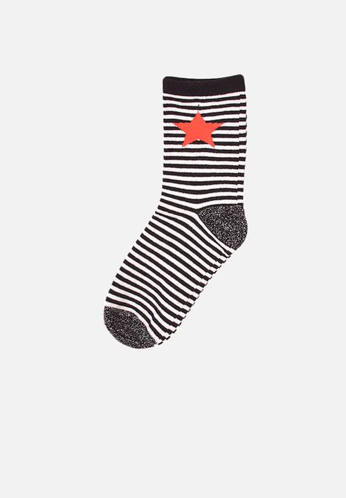 MINOTI - 3-Pack stars shine knitted socks - multi