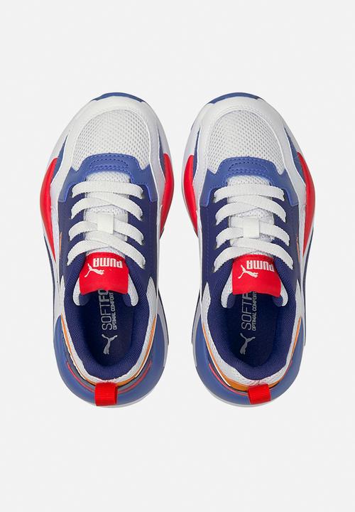PUMA - X-ray 2 square ac ps - white/red/blue & navy