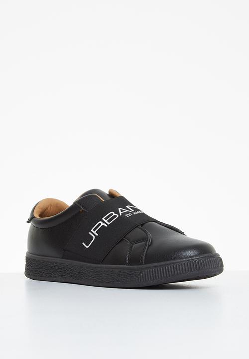 UrbanArt - Sleek 3 wax sneaker - black
