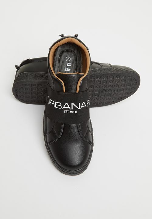 UrbanArt - Sleek 3 wax sneaker - black