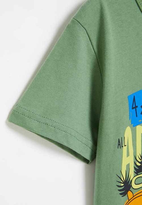 Pop Candy - Adventure tee - green
