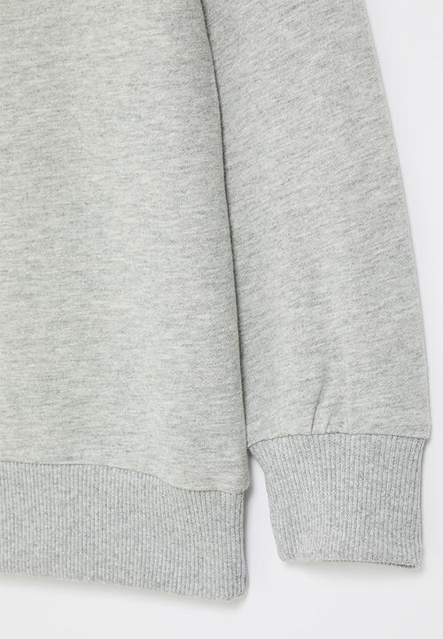 Pop Candy - Boys dino sweatshirt - grey & black