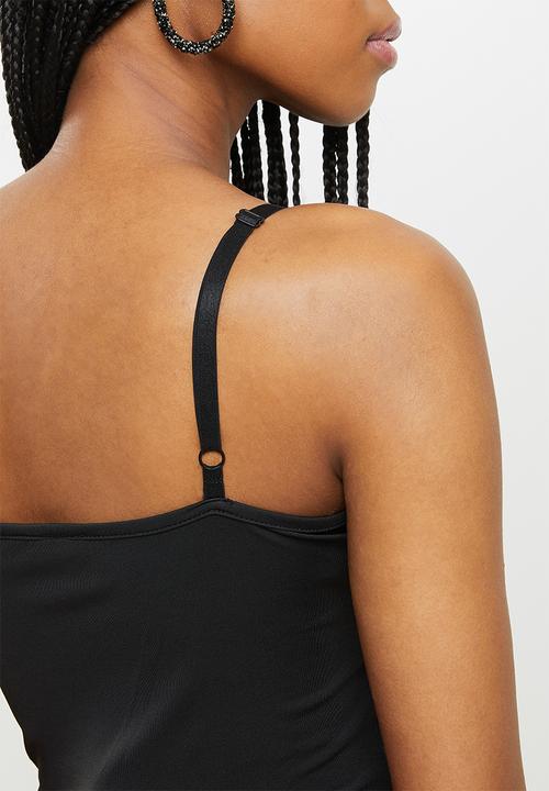 dailyfriday - Lace crop top- black