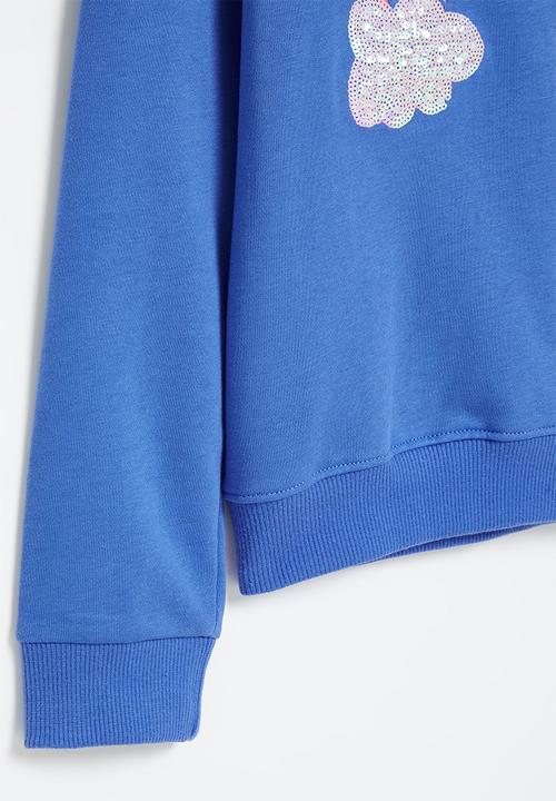 Pop Candy - Rainbow sweatshirt - blue