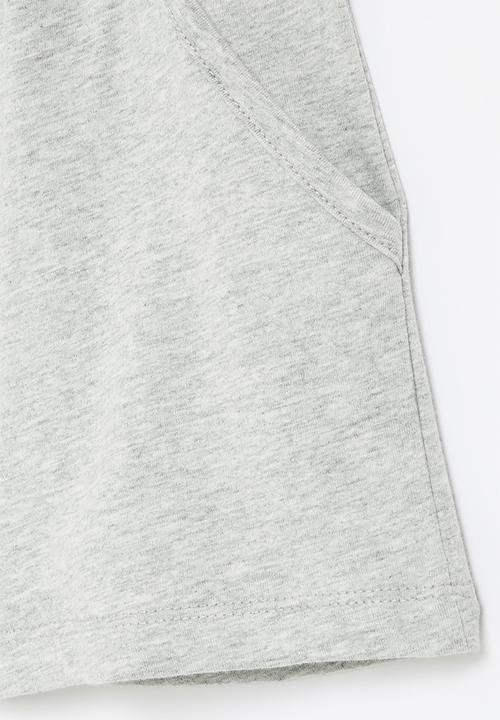 Pop Candy - Girls elasticated waist shorts - grey