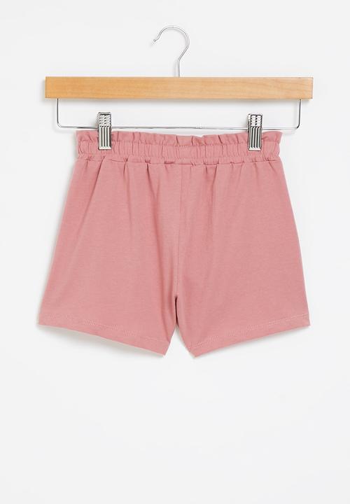 Pop Candy - Girls elasticated waist shorts - pink