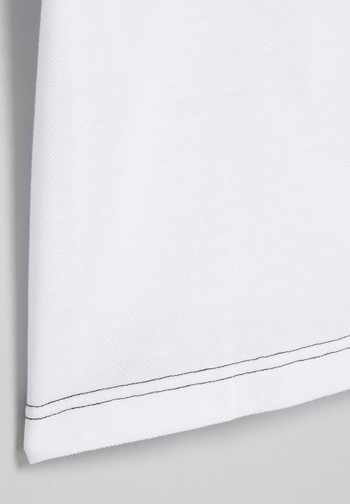 Nike - Nike boys cotton pique polo - white