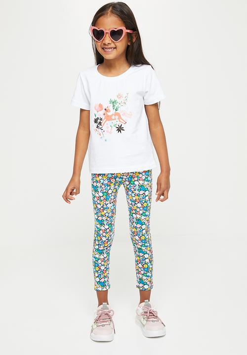 Pop Candy - Printed tee - white