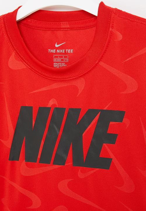 Nike - Nike boys swoosh toss nike - university red