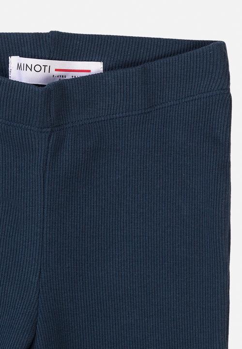 MINOTI - Basic ribbed legging - navy