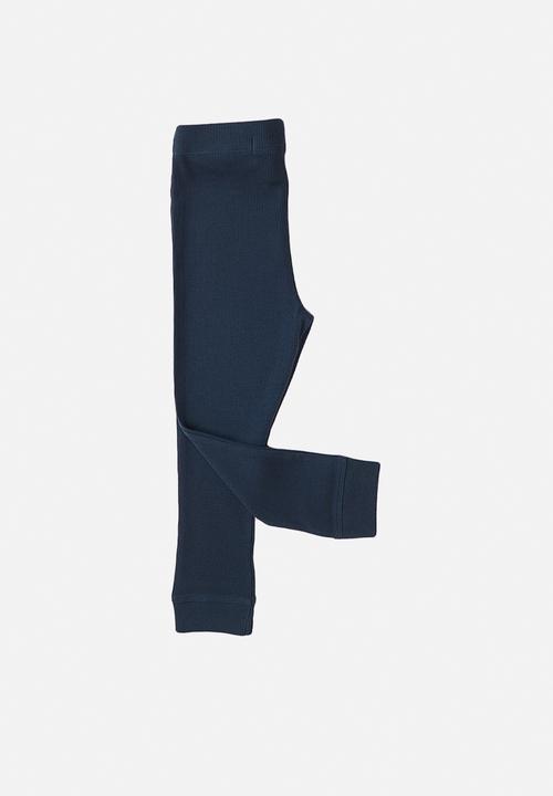 MINOTI - Basic ribbed legging - navy