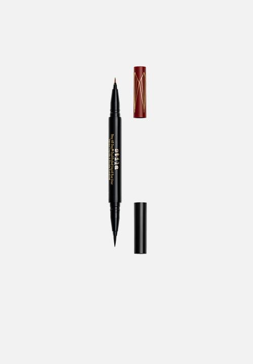 Stila - Stay All Day® Dual-Ended Liquid Eye Liner - Sangria + Black