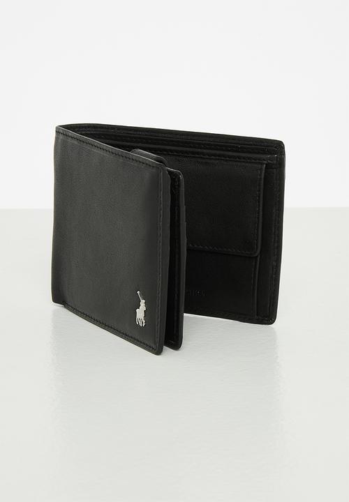 POLO - Billfold with drivers license - nappa black