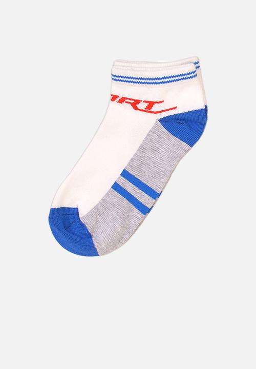 MINOTI - 3-Pack sport trainer knitted socks - multi