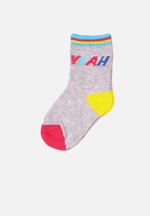 MINOTI - 3-pack yeah knitted socks - multi