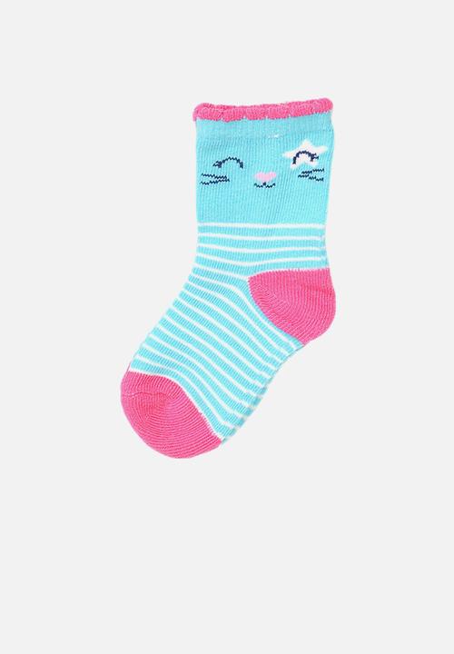MINOTI - 3-pack rabbit knitted socks - multi