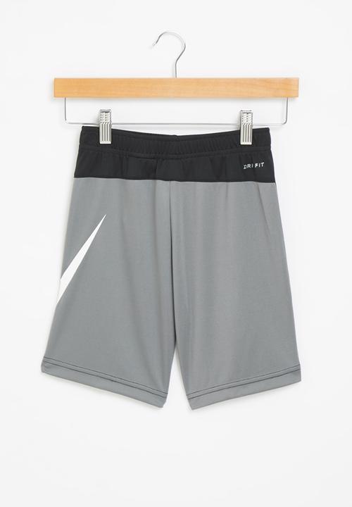 Nike - Nike boys blocked short - black & grey