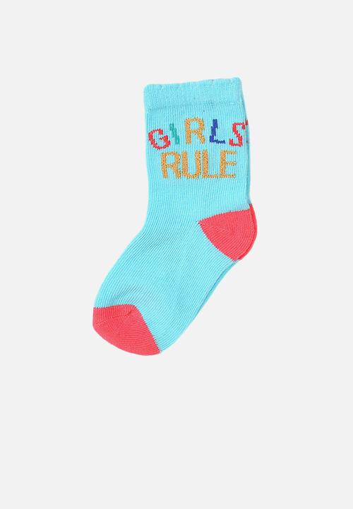 MINOTI - 3-pack rule knitted socks - multi