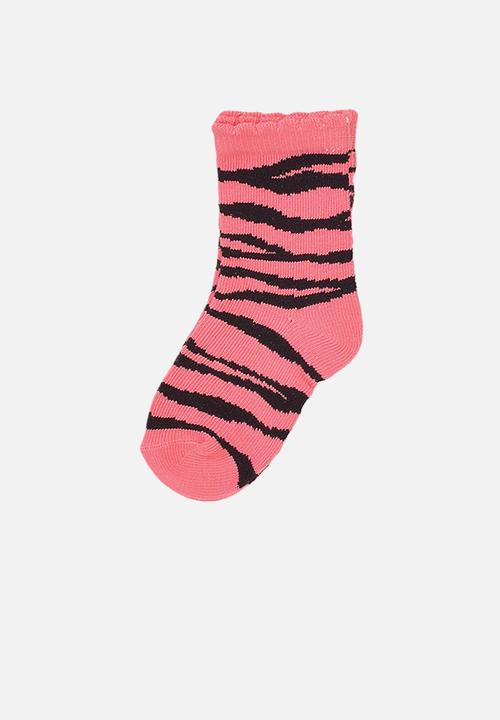 MINOTI - 5-pack leopard knitted socks - multi