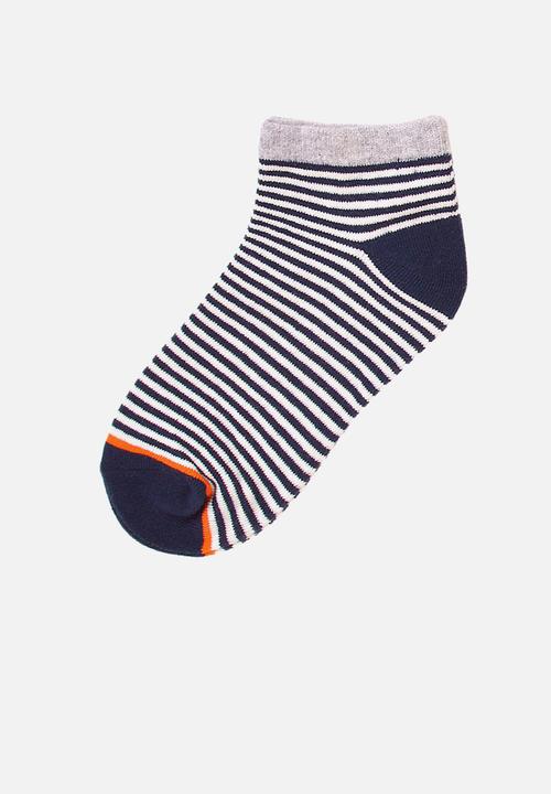 MINOTI - 5-Pack camo trainer knitted socks - multi