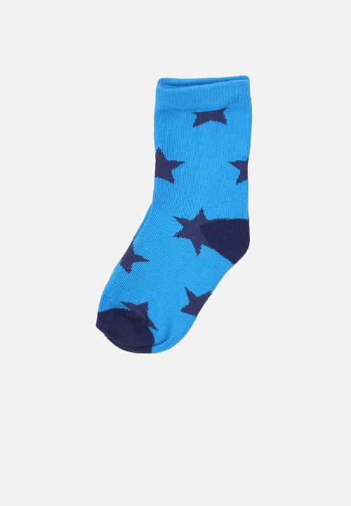 MINOTI - 5-pack stars stripes knitted socks - multi