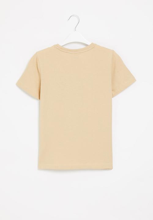 PUMA - Ess logo tee b - light sand