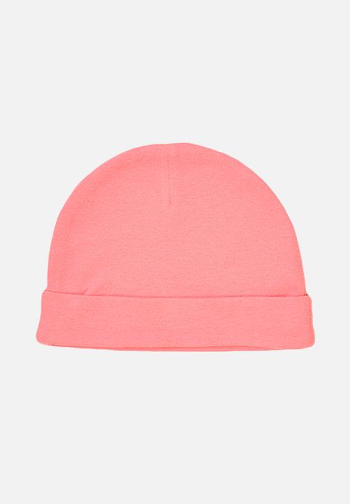 MINOTI - Basic 2-pack hats - pink / multi