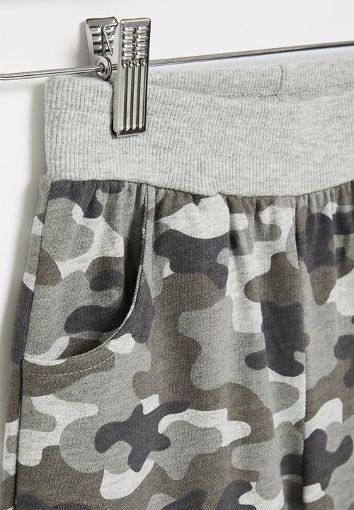 Pop Candy - Boys dino sweat shorts - black