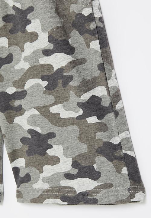 Pop Candy - Boys dino sweat shorts - black