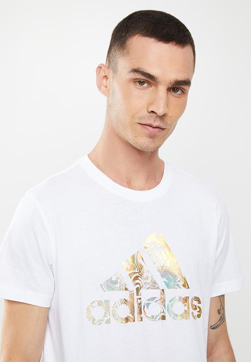 adidas Performance - Foil BOS G T-Shirt -  white