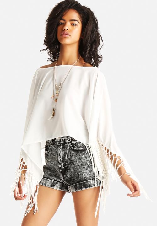 The Lot - Western Sheer Poncho