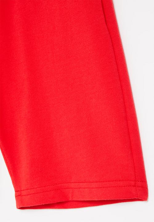 Pop Candy - Boys sweat shorts - red
